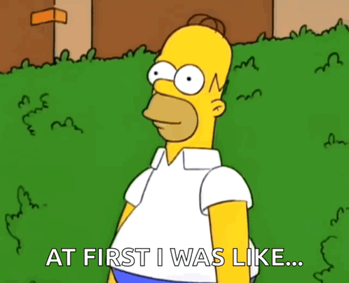Homer Simpson Hide In Shrubs GIF