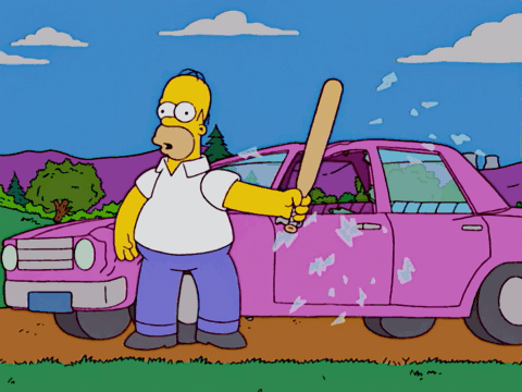 Homer Simpson The Simpsons GIF