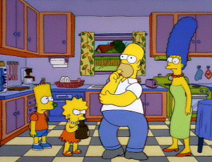 Homero Simpson Homero Bailando GIF