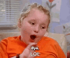Honey Boo Boo Bye GIF