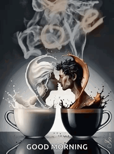 Hop Cup Of Coffee Steaming Cup Of Coffee GIF