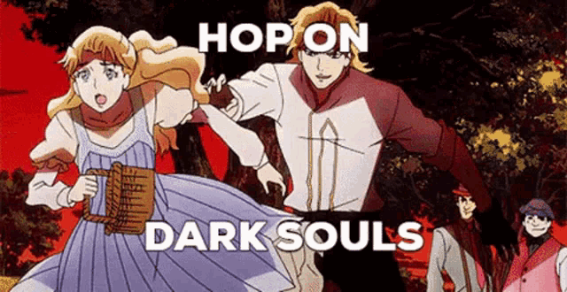 Hop On Dark Souls GIF