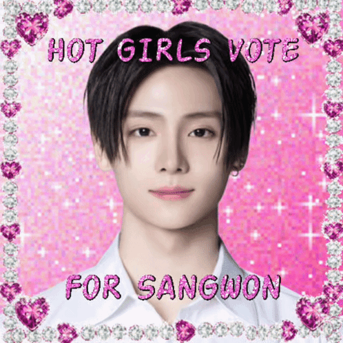 Hote Girls Vote For Sangwon Lee Sangwon Boys2planet B2p GIF
