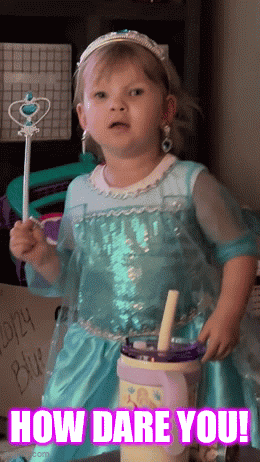 How Dare You The Audacity GIF