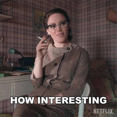 How Interesting Miss Jean Blake GIF