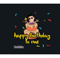 Hpbd To Me Happy Birthday Sticker