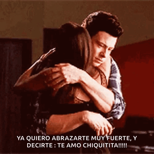 Hug Romance GIF