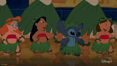 Hula Lilo & Stitch GIF