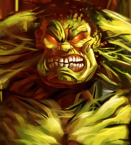 Hulk Fuming GIF