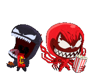 Hungry Venom Sticker
