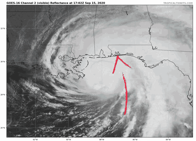 Hurricane Sally GIF