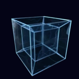 Hypercube Tesseract GIF