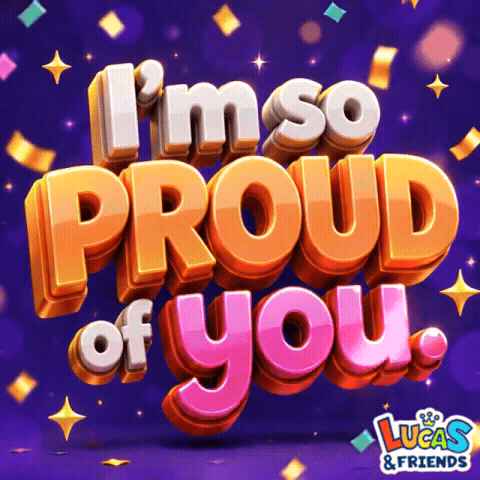 I Am So Proud Of You Im So Proud Of You GIF
