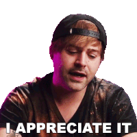 I Appreciate It Jared Dines Sticker