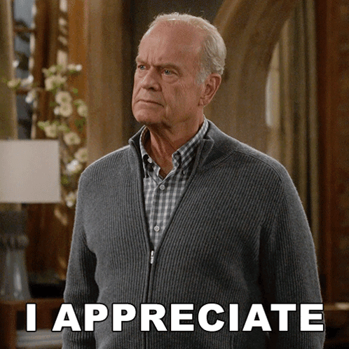 I Appreciate That Frasier Crane GIF
