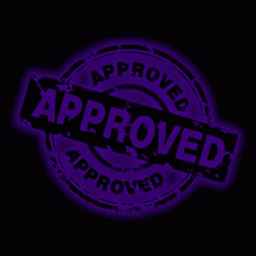 I Approve Approved GIF
