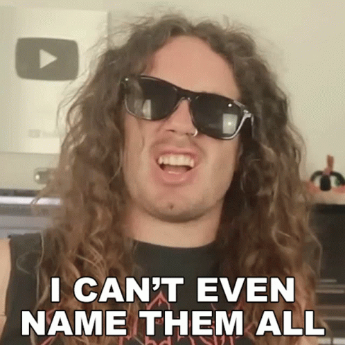 I Cant Even Name Them All Bradley Hall GIF