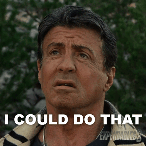 I Could Do That Barney Ross GIF