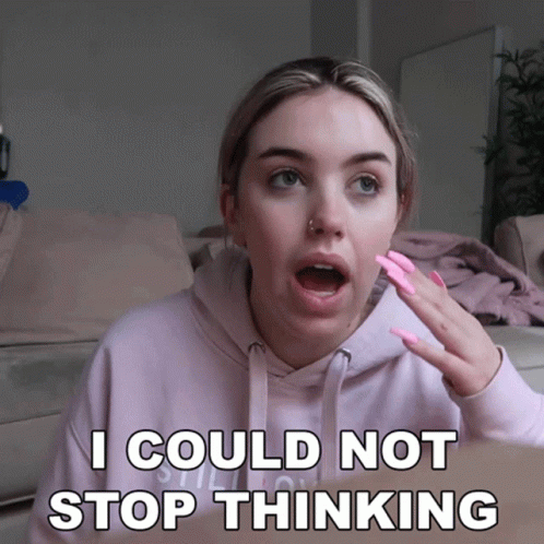 I Could Not Stop Thinking Stella Rae GIF