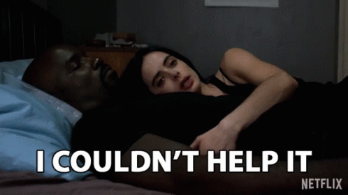 I Couldnt Help It I Tried GIF
