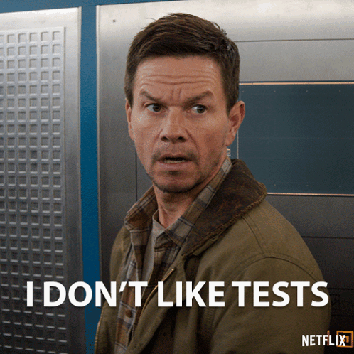 I Don'T Like Tests Mark Wahlberg GIF