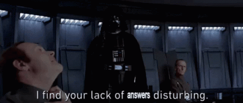 I Find Zour Lack Of Faith Disturbing Star Wars GIF