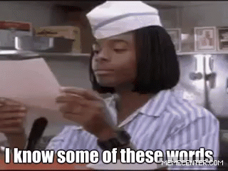 I Know Some Of These Words Mhmm GIF