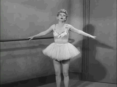 I Love Lucy Ballet GIF