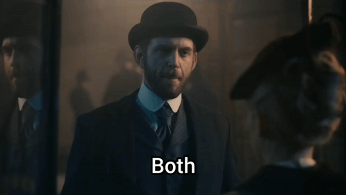 I Meant Both Best Of Both Worlds GIF