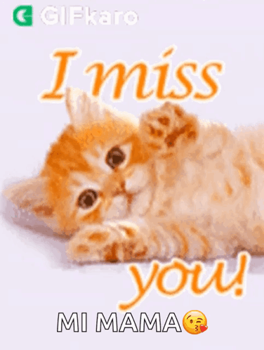 I Miss You Gifkaro GIF