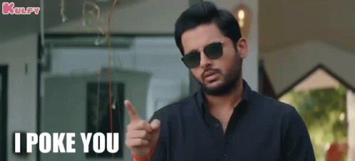 I Poke You Poke GIF