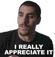 I Really Appreciate It Rudy Ayoub Sticker