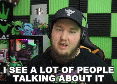 I See A Lot Of People Talking About It Clash Bashing GIF