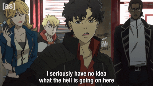 I Seriously Have No Idea What The Hell Is Going On Here Christine GIF