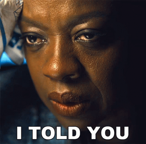 I Told You Amanda Waller GIF