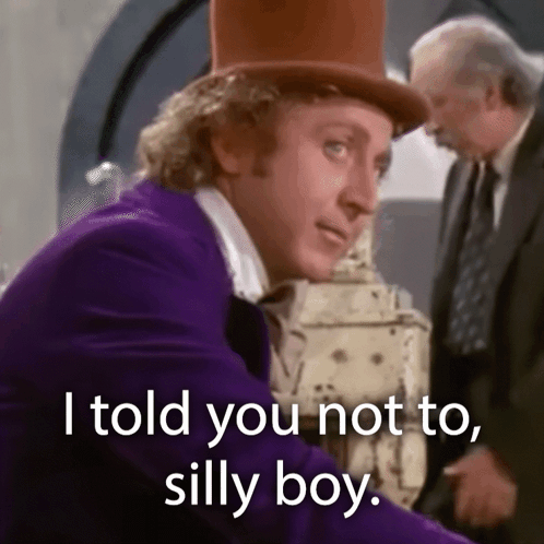 I Told You I Told You Not To GIF