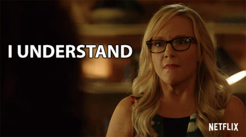 I Understand Lesley Ann Brandt GIF