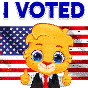 I Voted I Voted Early Sticker