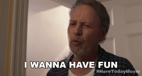 I Wanna Have Fun Charlie Berns GIF