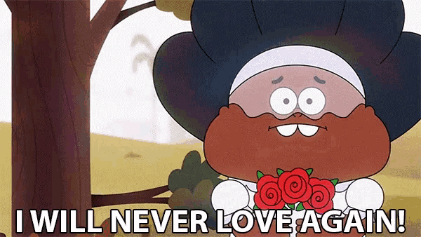 I Will Never Love Again Broken GIF