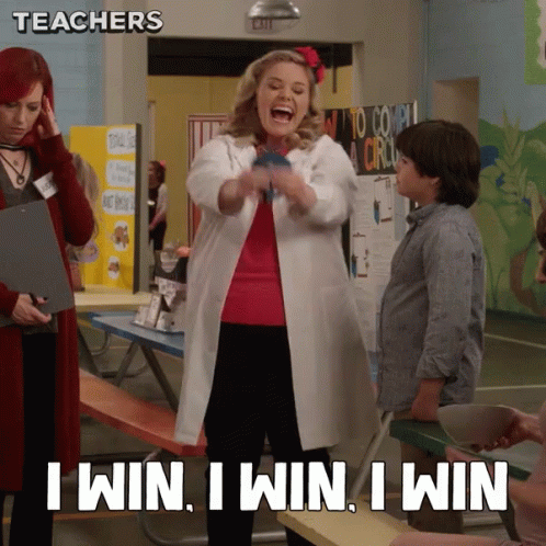 I Win I Win I Win Winner GIF