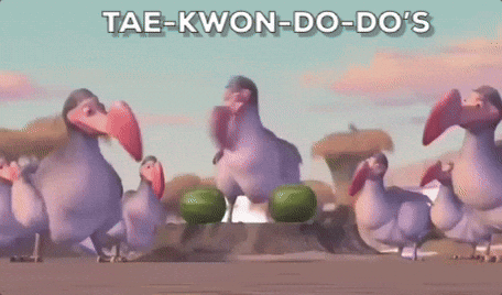 Ice Age Taekwondo GIF