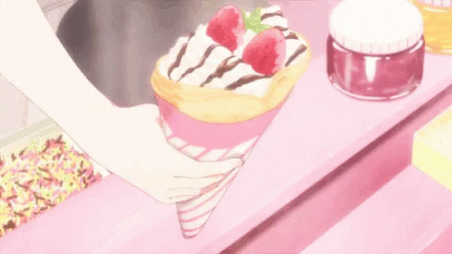 Ice Cream Anime GIF