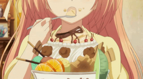 Ice Cream Anime GIF