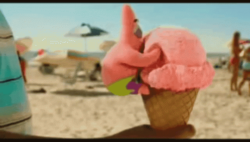 Ice Cream Patrick Starr GIF