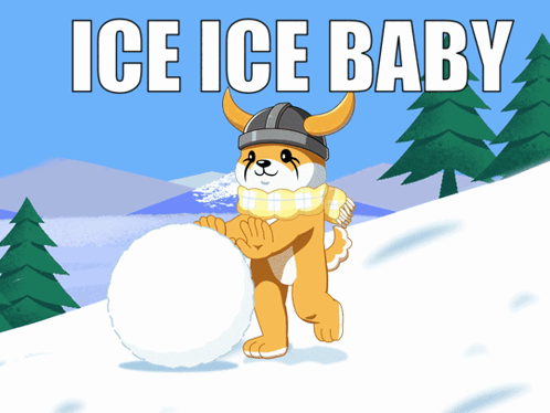 Ice Ice Baby Snowball GIF
