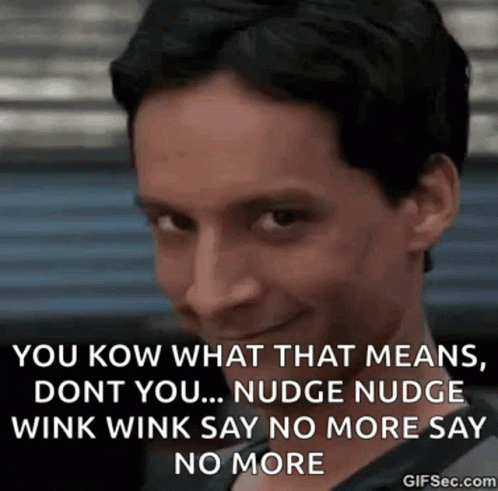 If You Know What I Mean Iykwim GIF