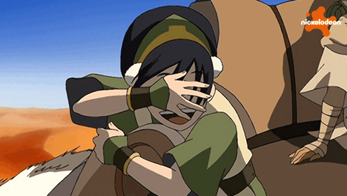 I'M Blind Toph GIF