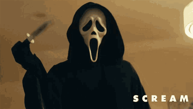 Im Coming Ghostface GIF
