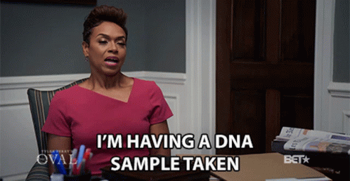 Im Having A Dna Sample Taken Gillian White GIF
